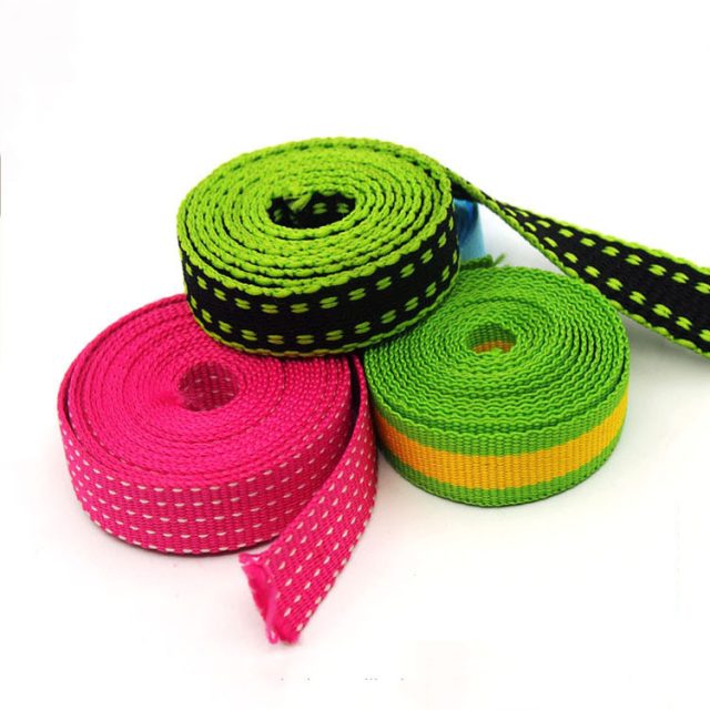 Custom fashion low price polyester-cotton webbing (1)