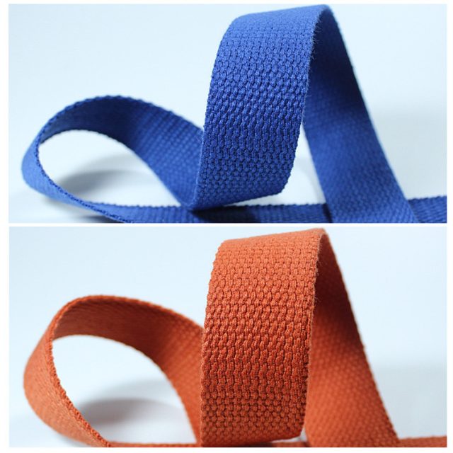 Wholesale color webbing cotton bag garment bag belt (2)